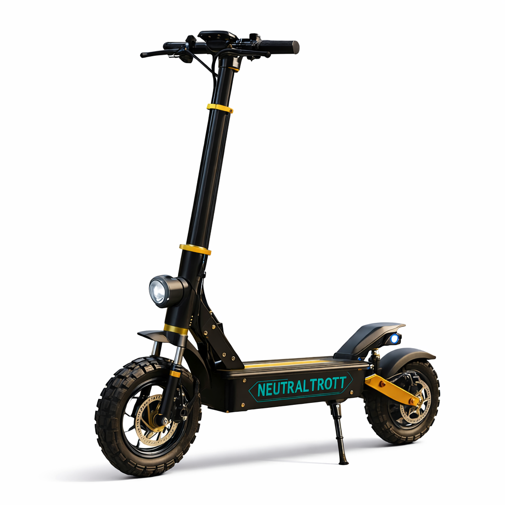 NeutralTrott - Top-of-the-range urban electric scooter with minimalist, silent design SportiveArena